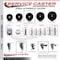 Service Caster 4 Inch Phenolic Wheel Swivel 34 Inch Threaded Stem Caster with Brake SCC SCC-TS20S414-PHR-PLB-34212 - alternate 4